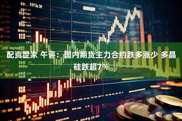 配资世家 午评：国内期货主力合约跌多涨少 多晶硅跌超7%